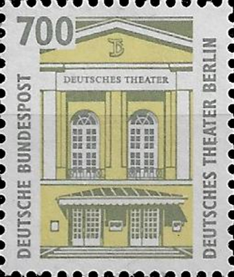 Briefmarken BRD (Bund) 1993, Mi.Nr. 1691,  Freimarke: Sehenswürdigkeiten (XVI). Postfrisch