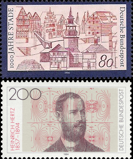 Briefmarken BRD (Bund) 1994, Mi.Nr. 1709, 1710, Postfrisch