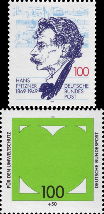 Briefmarken BRD (Bund) 1994, Mi.Nr. 1736, 1737, Postfrisch