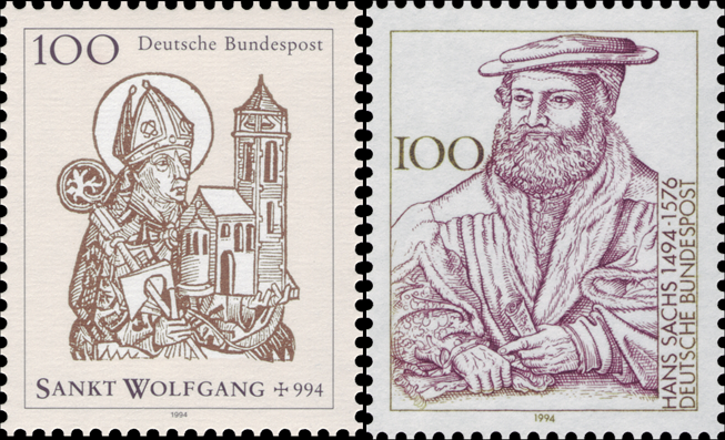 Briefmarken BRD (Bund) 1994, Mi.Nr. 1762, 1763, Postfrisch