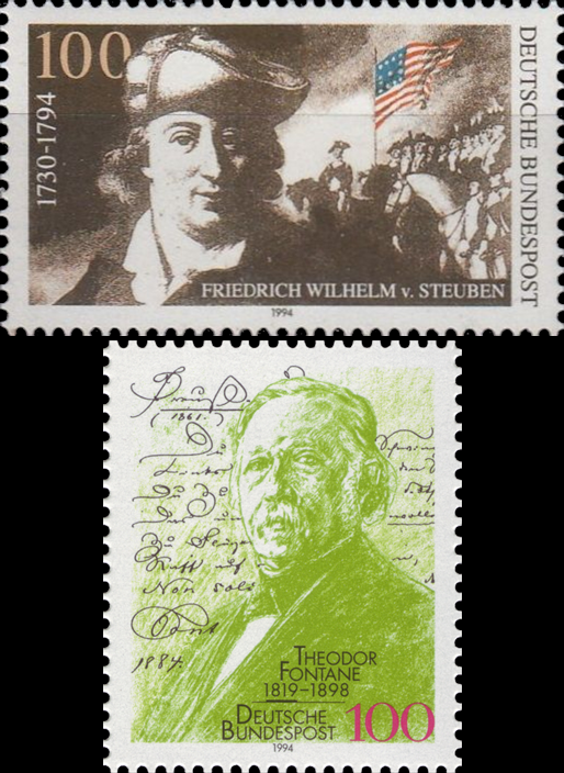 Briefmarken BRD (Bund) 1994, Mi.Nr. 1766, 1767, Postfrisch