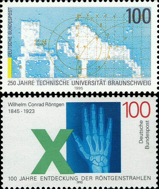 Briefmarken BRD (Bund) 1995, Mi.Nr. 1783, 1784, Postfrisch