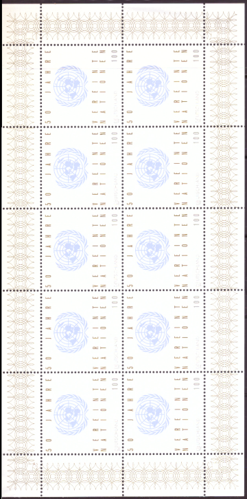 Briefmarken BRD (Bund) 1995, Mi.Nr. 1804 Kleinbogen, UNO. Postfrisch