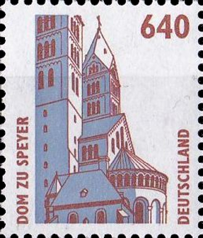 Briefmarken BRD (Bund) 1995, Mi.Nr. 1811, Freimarke: Sehenswürdigkeiten (XVIII). Postfrisch