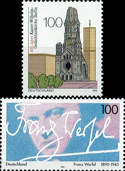 Briefmarken BRD (Bund) 1995, Mi.Nr. 1812, 1813, Postfrisch