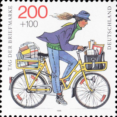 Briefmarken BRD (Bund) 1995, Mi.Nr. 1814, Tag der Briefmarke. Postfrisch
