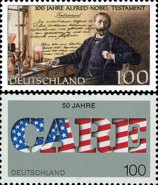 Briefmarken BRD (Bund) 1995, Mi.Nr. 1828, 1829, Postfrisch