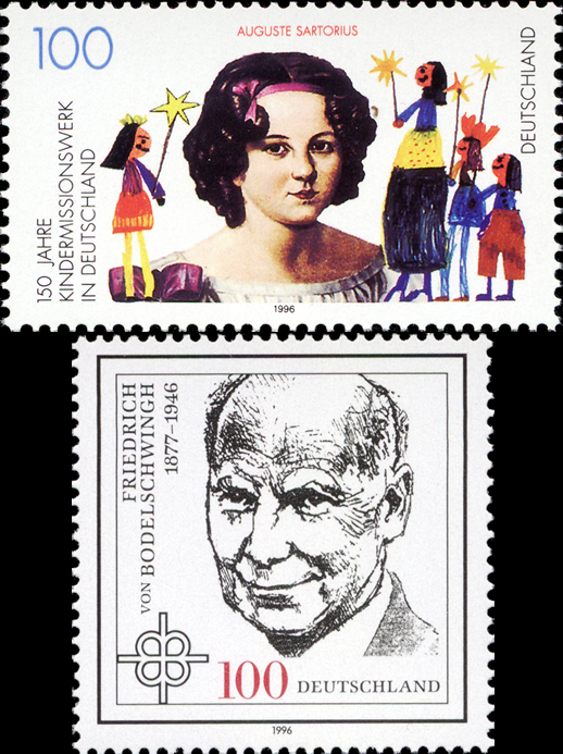 Briefmarken BRD (Bund) 1996, Mi.Nr. 1834, 1835, Postfrisch