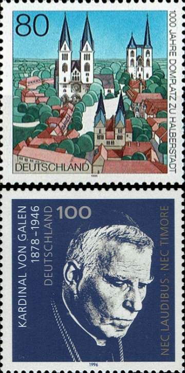 Briefmarken BRD (Bund) 1996, Mi.Nr. 1846, 1848, Postfrisch