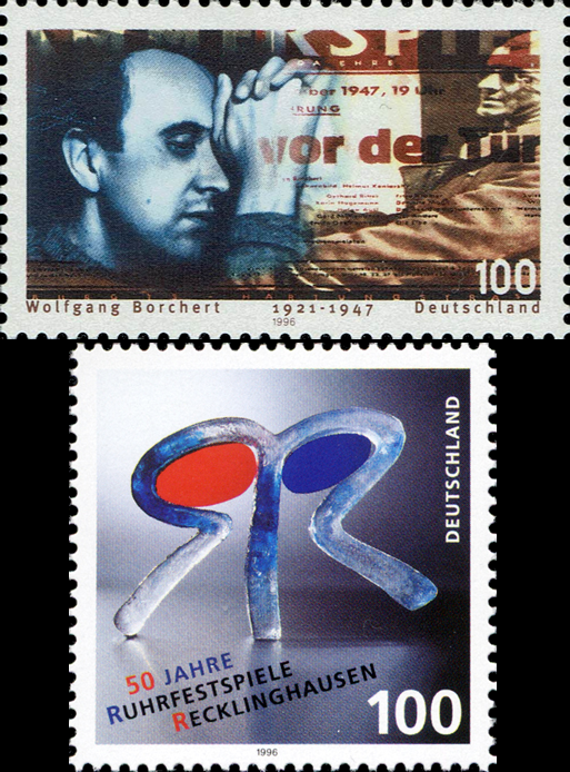 Briefmarken BRD (Bund) 1996, Mi.Nr. 1858, 1859, Postfrisch