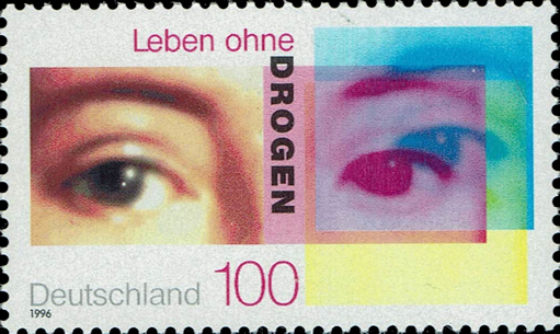 Briefmarken BRD (Bund) 1996, Mi.Nr. 1882, Kampagne gegen Drogenmissbrauch, Postfrisch