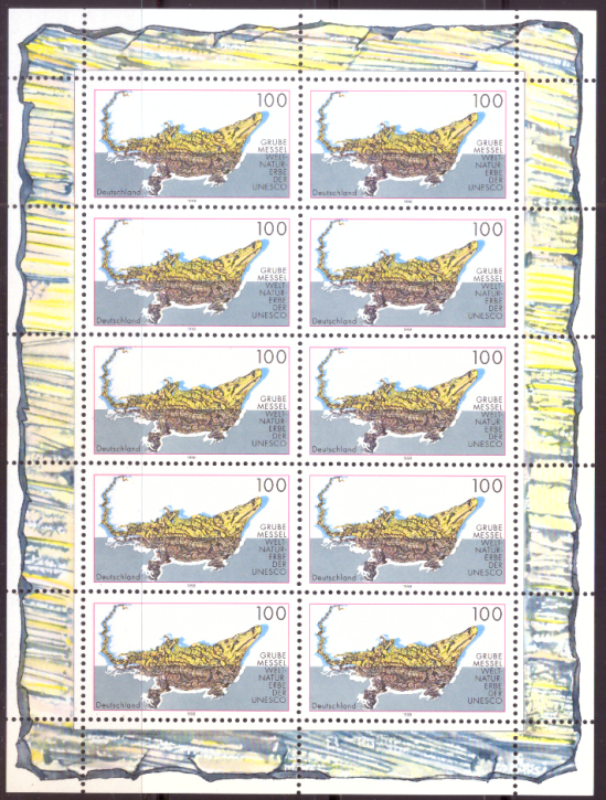 Briefmarken BRD (Bund) 1998, Mi.Nr. 2006 Kleinbogen, UNESCO-Welterbe (VI). Postfrisch