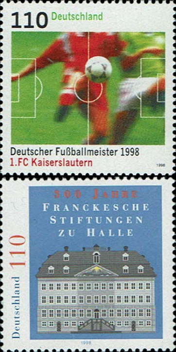 Briefmarken BRD (Bund) 1998, Mi.Nr. 2010, 2011, Postfrisch