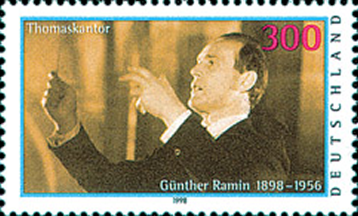 Briefmarken BRD (Bund) 1998, Mi.Nr. 2020. Günther Ramin. Postfrisch