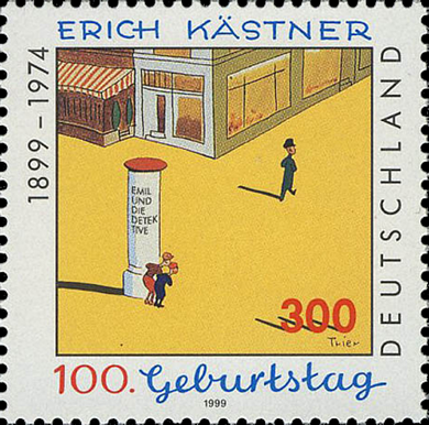 Briefmarken BRD (Bund) 1999, Mi.Nr. 2035, Erich Kästner. Postfrisch