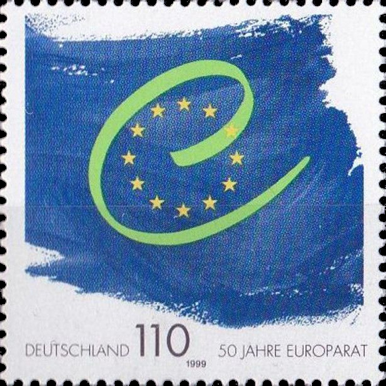 Briefmarken BRD (Bund) 1999, Mi.Nr. 2049, 50 Jahre Europarat. Postfrisch