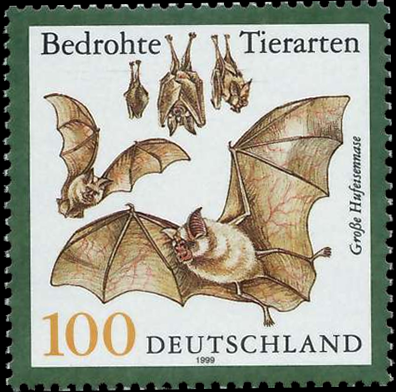 Briefmarken BRD (Bund) 1999, Mi.Nr. 2086, Bedrohte Tierarten (I). Postfrisch