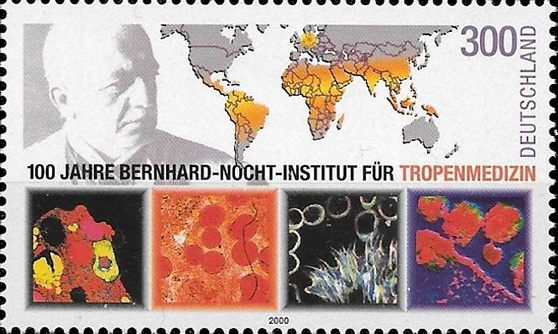 Briefmarken BRD (Bund) 2000, Mi.Nr. 2136. Bernhard-Nocht-Institut. Postfrisch