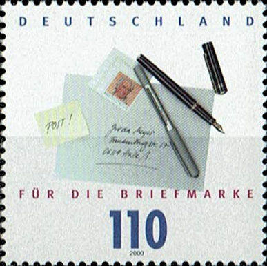 Briefmarken BRD (Bund) 2000, Mi.Nr. 2148. Für die Briefmarke. Postfrisch
