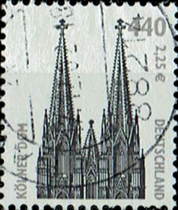 Briefmarken BRD (Bund) 2001, Mi.Nr. 2206. Freimarken: Sehenswürdigkeiten (XXVIII). Gestempelt