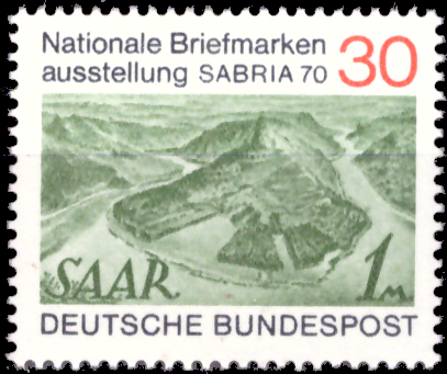 Briefmarken BRD (Bund) 1970, Mi.Nr. 619, Sabria 1970. Postfrisch