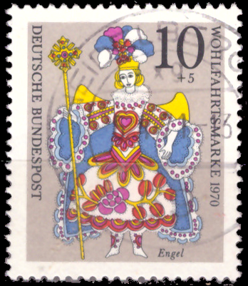 Briefmarken BRD (Bund) 1970, Mi.Nr. 655, Weihnachten. Gestempelt