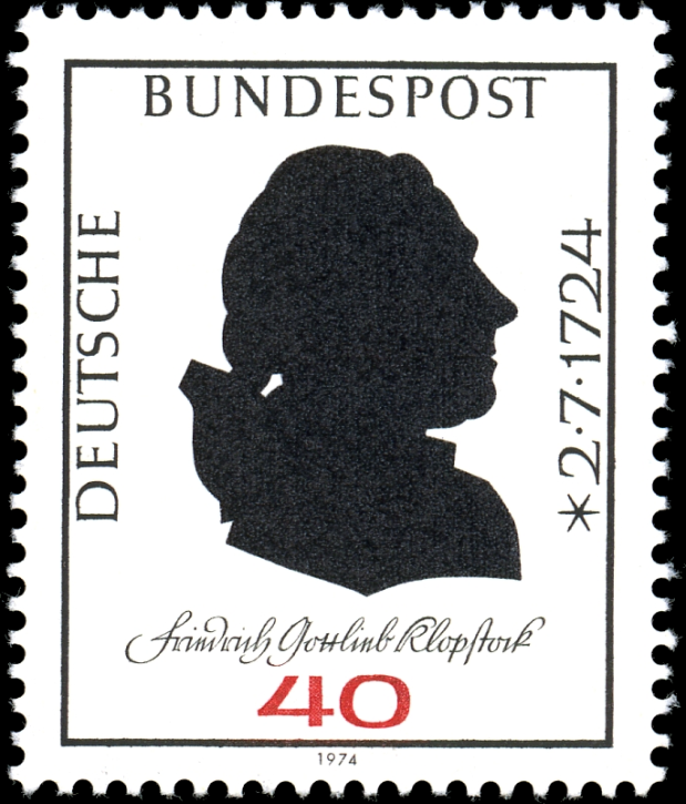 Briefmarken BRD (Bund) 1974, Mi.Nr. 809, Klopstock. Postfrisch