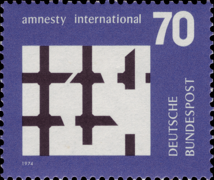 Briefmarken BRD (Bund) 1974, Mi.Nr. 814, amnesty international. Postfrisch