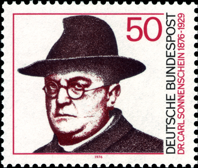 Briefmarken BRD (Bund) 1976, Mi.Nr. 892, Carl Sonnenschein. Postfrisch