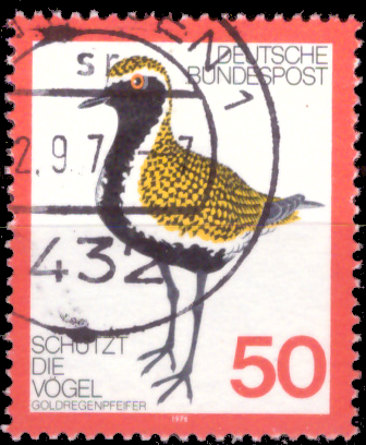 Briefmarken BRD (Bund) 1976, Mi.Nr. 901, Vogelschutz. Gestempelt