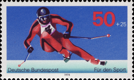 Briefmarken BRD (Bund) 1978, Mi.Nr. 958, Sporthilfe. Postfrisch