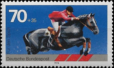 Briefmarken BRD (Bund) 1978, Mi.Nr. 968, Sporthilfe. Postfrisch