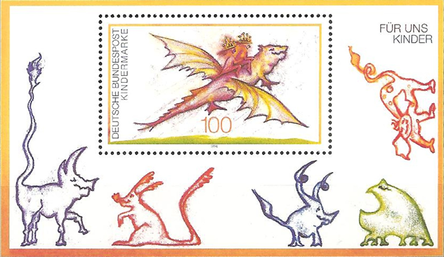 Briefmarken BRD (Bund) 1994, Mi.Nr. Block 30, Für uns Kinder. Postfrisch