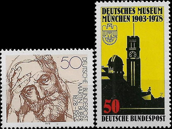Briefmarken BRD (Bund) 1978, Mi.Nr. 962, 963, Postfrisch