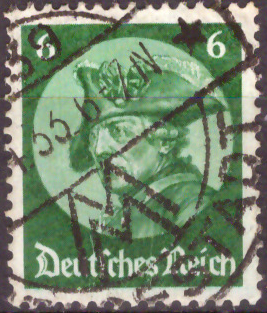 Briefmarken: Deutsches Reich 1933, Mi.Nr. 479, neuer Reichstag. Gestempelt
