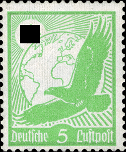 Briefmarken: Deutsches Reich 1934, Nr. 529x, Flugpostmarken: Steinadler, Postfrisch**