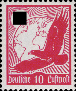 Briefmarken: Deutsches Reich 1934, Nr. 530x, Flugpostmarken: Steinadler, Postfrisch**