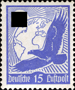 Briefmarken: Deutsches Reich 1934, Nr. 531x, Flugpostmarken: Steinadler, Postfrisch**