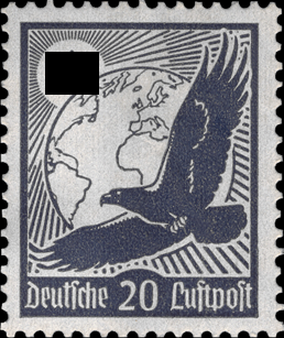 Briefmarken: Deutsches Reich 1934, Nr. 532x, Flugpostmarken: Steinadler, Postfrisch**