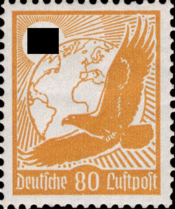 Briefmarken: Deutsches Reich 1934, Nr. 536x, Flugpostmarken: Steinadler, Postfrisch**