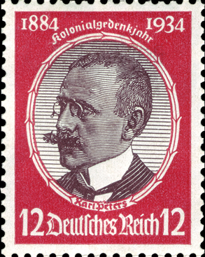 Briefmarken: Deutsches Reich 1934, Nr. 542, Deutsche Kolonialforscher, Postfrisch