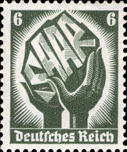 Briefmarken: Deutsches Reich 1934, Nr. 544, Saarabstimmung, Postfrisch