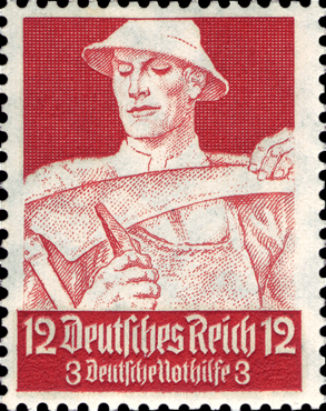 Briefmarken: Deutsches Reich 1934, Nr. 561, Berufsstände. Postfrisch