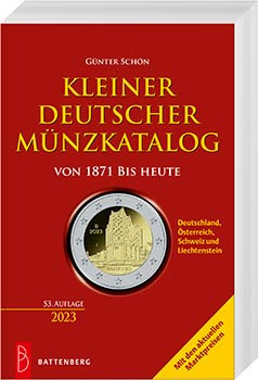 Kleiner Deutscher Münzkatalog von 1871 bis heute, 53. Auflage 2023