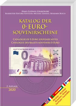 Katalog der 0-Euro-Souvenirscheine, 2. Auflage 2020