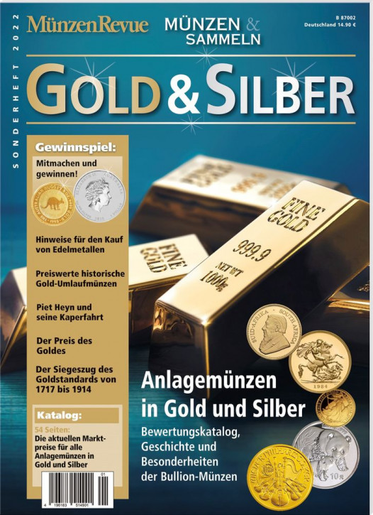 Sonderheft: Anlagemünzen in Gold & Silber 09/2022