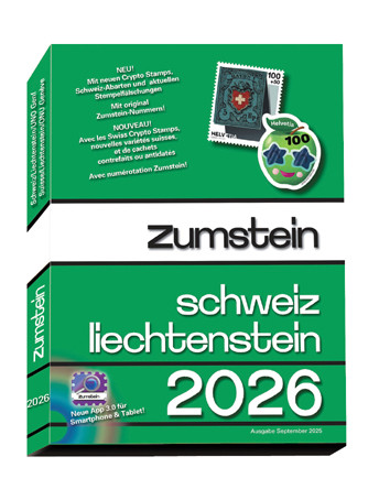 ZUMSTEIN Schweiz/Liechtenstein Briefmarken-Katalog 2026