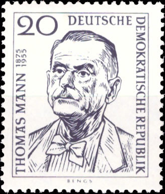 Briefmarken: DDR 1956, Mi.Nr. 534, Thomas Mann, Postfrisch