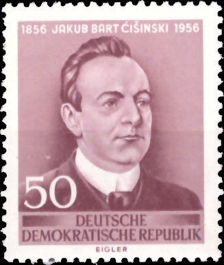 Briefmarken: DDR 1956, Mi.Nr. 535, Jakub Bart-Ćišinski, Postfrisch