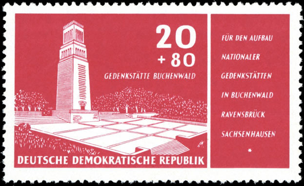 Briefmarken: DDR 1956, Mi.Nr. 538, Aufbau Nationaler Gedenkstätten, Postfrisch